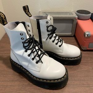 Dr Martens White Jadon US 6 UK 4